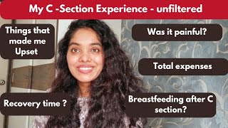 Sharing my C Section Experience Cesarean delivery का experience kaisa Raha [upl. by Acinyt838]