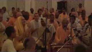 Lokanath Swami amp Aindra  Kirtan at ISKCON Mayapur  Feb 2006  P 1 of 4 [upl. by Noryd]