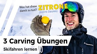 Top 3 Übungen für perfektes SkiCarving  Skifahren lernen [upl. by Htrowslle805]