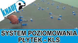 System poziomowania płytek podłogowych Knauf KLS  Knauf [upl. by Neelcaj]