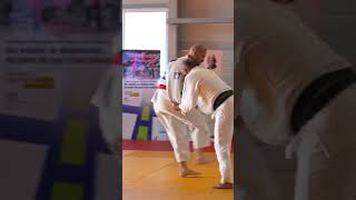 Yoko Tomoe nage By Charles TREHARD judo judobasics [upl. by Enovi217]