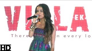 Shraddha Kapoor Sings Galliyan Song [upl. by Ecirted]