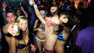 Worlds Largest Night Time Pool Party by Inertia Tours [upl. by Maiocco]