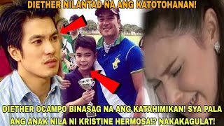 Diether Ocampo Umamin na Nagsalita na patungkol sa anak nila ni Kristine Hermosa Nakakagulat [upl. by Gerfen930]