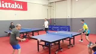 2024 sndtta table tennis div one Peter Lin vs Clement Siu set 3 [upl. by Fanchan]