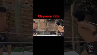 Claymore Kick drewmcintyre drewmclntyre brocklesnar claymore wwe wwefan drewvsbrock [upl. by Aneert]