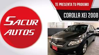 Toyota Corolla XEI 18 MT 2008 [upl. by Abran]