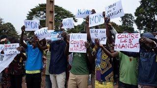 Centrafrique  réactions diverses à lapproche du référendum [upl. by Ahseid]