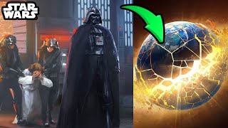 Why Palpatine Believed Destroying Alderaan Destroyed the EMPIRE  Star Wars Explained [upl. by Arrim]