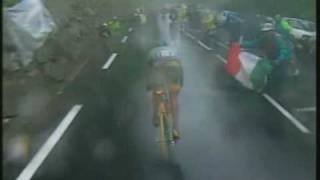 Marco Pantani Tour de France 1998  GalibierLes deux Alpes  English comment Parte 22 [upl. by Shing]