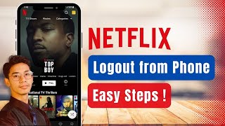 How to Logout Netflix on Phone [upl. by Nogem169]