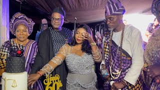 LAWYER ARAMIDE 60TH BIRTHDAY  MUSIC BY YINKA AYEFELE… [upl. by Akemihs]