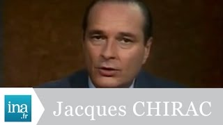 Jacques Chirac quotBattre François Mitterrand au 1er tourquot  Archive INA [upl. by Dayle]