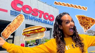 I Tried ALL Of The Most Popular Food Court Items From Costco  Delish [upl. by Yolanda]