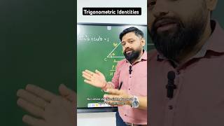 Trigonometric identities class 10th mathsclass10 shorts trigonometry [upl. by Oswin896]