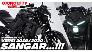 Yamaha MT25 2020 Full Impression Review Wajah Alien Suspensi Up Side Down l GridOto [upl. by Sug4]