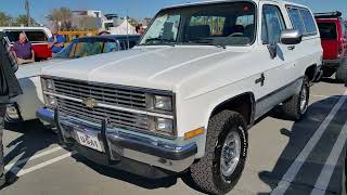 1984 Chevy K5 Blazer Survivor Original Paint Silverado SOLD 24500 Classic Auction 84 Chevrolet K5 [upl. by Kannry614]