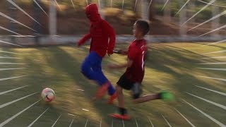 Bolívia Vs Homem Aranha DESAFIOS DE FUTEBOL [upl. by Drain]