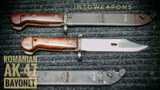 Romanian Military Surplus AK47 Bayonet Review amp Info [upl. by Viki619]