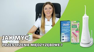 Jak myć przestrzenie międzyzębowe❓🧐 [upl. by Elleved232]