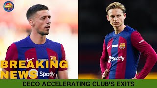 Lenglet Nears Exit  Barcelona Open to Frenkies Exit [upl. by Anderea]