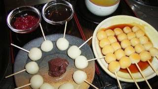 How to make Dango みたらし団子の作り方 [upl. by Loredo173]