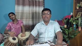 মাটিরও পিঞ্জিরার মাঝে Matiro Pinjirar Majhe Cover Prakash Barua [upl. by Sirac930]