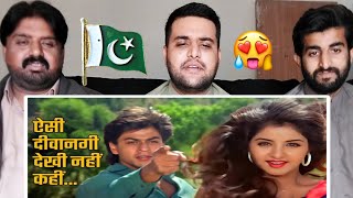 Aisi Deewangi Song 🎵 Shah Rukh Khan  Pakistani Reaction [upl. by Edison53]