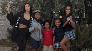 Kim Kardashian Shared a Rare Photo of All Her Children [upl. by Beard]