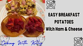 EASY BREAKFAST POTATOES [upl. by Aillicsirp47]