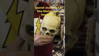 Spanish conquistadors skull from the 1500’s guess how he died [upl. by Hsitirb]