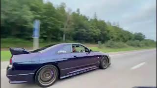 Nissan Skyline R33 GTR 900BHP Acceleration [upl. by Toffey317]