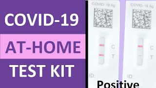 How to Take a COVID19 Antigen Home Test Flowflex  Positive vs Negative COVID19 Test [upl. by Rosabelle]