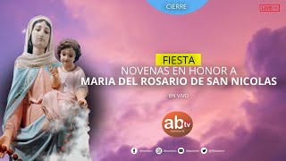 🟥En vivo Cierre de Novenas en Honor a Maria del Rosario de San Nicolas de Campo Afuera Albardon [upl. by Anaicul]