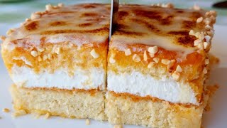 EL PASTEL MÁS RICO Y FÁCIL EN UNOS MINUTOS ¡ SIN LEVADURA MUY ECONÓMICO🤤 TARTA SAN MARCOS❤ [upl. by Akienom826]