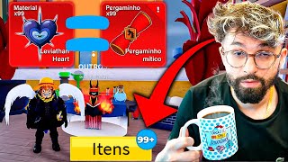 💥24 HORAS PEGANDO ITENS IMPOSSÍVEIS DO BLOX FRUITS [upl. by Sallyann]