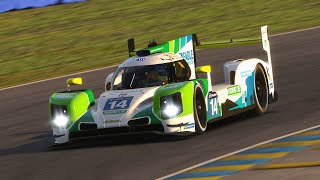 2023 iRacing 24 Hours of Le Mans  14 Dallara P217 Onboard Part 2 [upl. by Cyprio177]