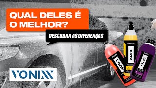 VFLOC  VMOL  IMPACT  Qual a diferença real dos lava auto da Vonixx [upl. by Yeslah]