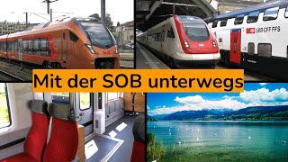 Mit dem VoralpenExpress von St Gallen nach Rapperswil fahren [upl. by Tsai]