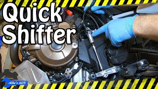 Africa Twin 1100 OEM Quick Shifter Detailed installation [upl. by Steffi672]