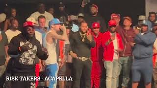 Millyz Performs RiskTakers Live for the First Time with Albee Al A Cappella  NYC SHOW 2023 [upl. by Cristoforo359]