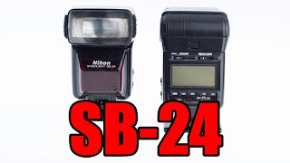 Nikon SB24 Speedlight Review [upl. by Hoopes]