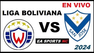 🔴Wilstermann vs San Jose de Oruro en vivo  Liga Apertura Bolivia [upl. by Murat]