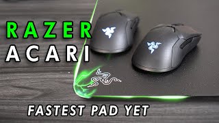 NEW Razer Acari Mouse Mat  The FASTEST Hard Gaming Mouse Mat [upl. by Aniger666]