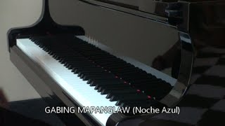 Gabing Mapanglaw Noche Azul with lyrics [upl. by Sears139]