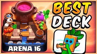 SPEEDRUNNING ARENA 16 in CLASH ROYALE [upl. by Ahsinaj]