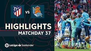 Resumen de Atlético de Madrid vs Real Sociedad 21 [upl. by Handbook]