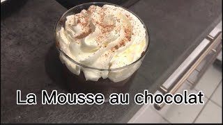 Mousse au chocolat maison  ultra facile [upl. by Sidonnie590]