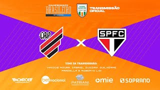 APARANAENSE X SÃO PAULO  Ao Vivo TRANSMISSÃO OFICIAL Narração Vinicius Moura  Futebol Globo CBN [upl. by Byrle]