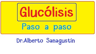 GLUCÓLISIS paso a paso Bioquímica [upl. by Bruns143]